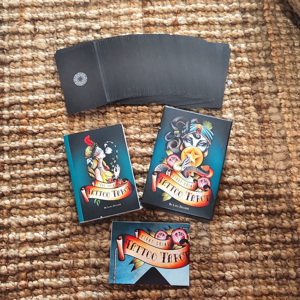 Eight Coins Tattoo Tarot